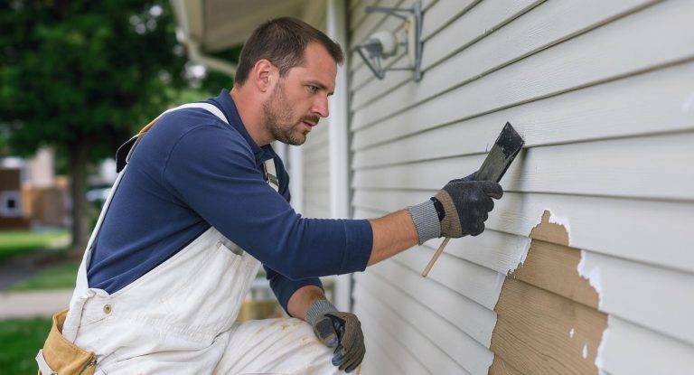 exterior paint peeling repair orangeville Img